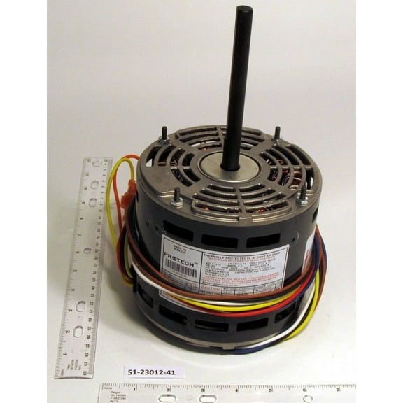 Rheem Furnace Parts 51-23012-41 - Protech Tripsaver Furnace Motor - 1/6 To 1/2 Hp 12