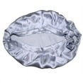 thumbnail image 2 of POINTERTECK Bonnet de Nuit en Soie Pure pour Femmes - Rose, 2 of 3