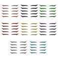thumbnail image 1 of Etiqueta engomada del delineador de ojos Cinta de doble párpado Brillo delineador de ojos Etiquet MABOTO Pegatina, 1 of 6