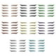 thumbnail image 1 of Etiqueta engomada del delineador de ojos Cinta de doble párpado Brillo delineador de ojos Etiqueta engomada de la sombra de ojos Ojo, 1 of 5