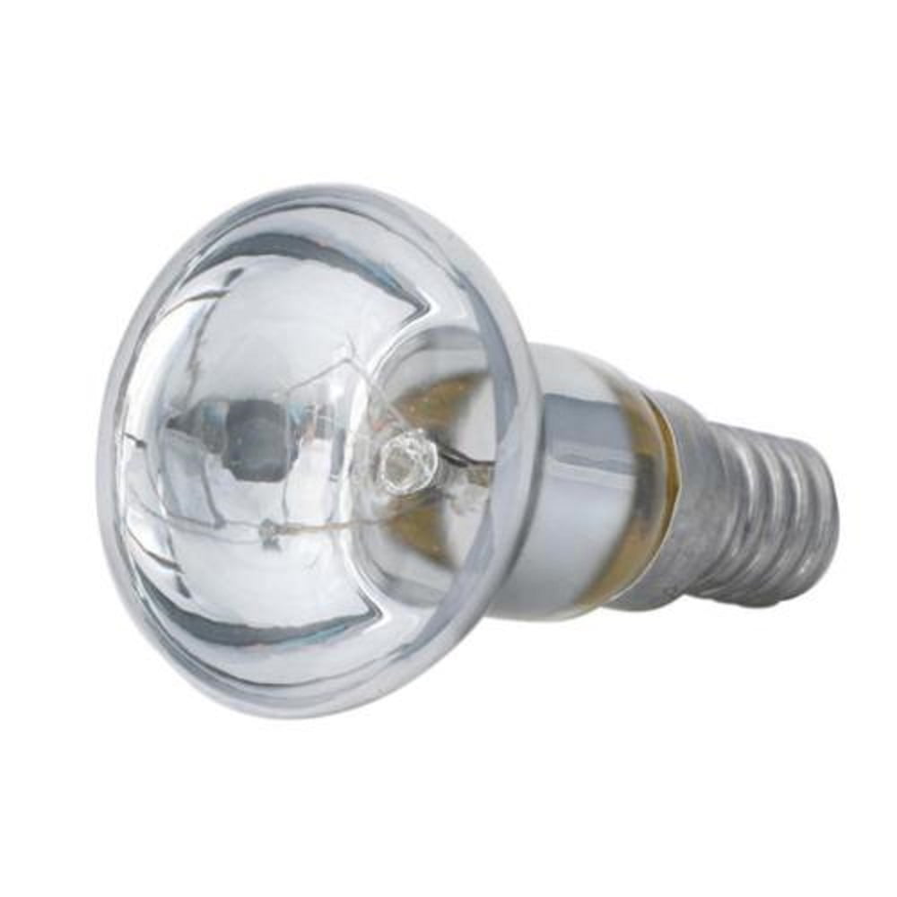 39x65mm Warm White R39 Type Reflector Tungsten Filament Spotlight Bulb Lava Lamp SES E14 Lamp Holder White