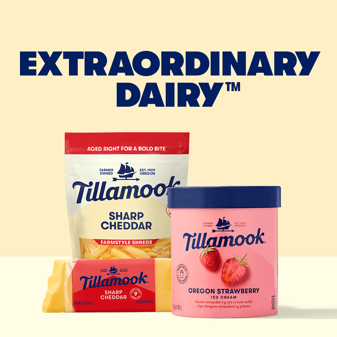 Tillamook Farmstyle Whole Milk Mozzarella Shredded Cheese, 8 oz