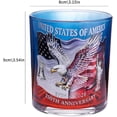 thumbnail image 4 of 250th Anniversary Glasses, U.S 250th Anniversary Heritage Whiskey Glass, Independence Day Commemoration Glass for Cocktail, Bourbon, Wine, Gifts for Birthdays & Father's Day, 4 of 6
