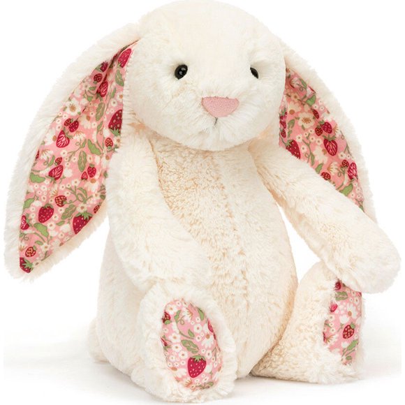 Jellycat - Blossom Crème Bunny 'Berry - Moyen