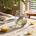 thumbnail image 6 of Ocean Animal Stemless Wine Glass, Coastal Nautical Table Decor, Sea Creature Themed Drinking Cup, Beach House Home Decor, Summer Party Tableware Accent, 6 of 7