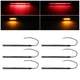 thumbnail image 5 of Tira De Luz De Freno LED, Mejora La Seguridad En La Conducción Tira De Luz De Freno De Motocicleta De 6 Piezas PVC Para La Mayoría De Los Automóviles Y Motocicletas, 5 of 7