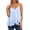 Light Blue, variant on uvwlwu Women's Tiered Ruffle Chiffon Cami Top V-Neck Sleeveless Flowy Lightweight Casual Summer Beach Tank Blouse,XXL