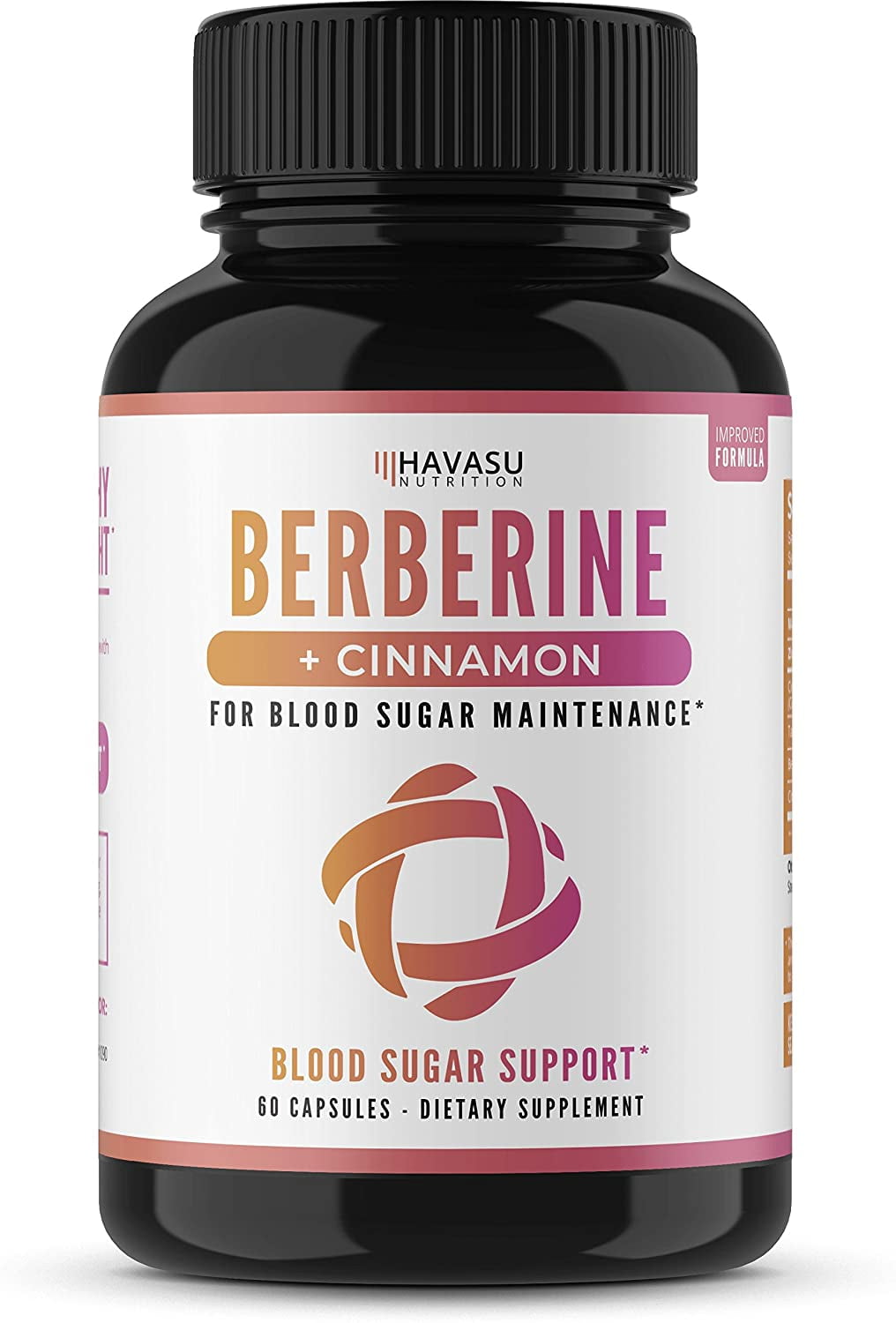 Berberine & Cinnamon Supplement for Blood Sugar & Metabolism Support