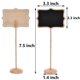 thumbnail image 2 of Letrero de pizarra YZ y LIANGYUAN, madera pequeña, 20 unidades con pegatinas, 2 of 7