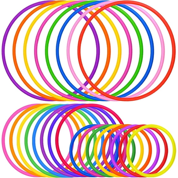 24 count Plastic Ring Toss for Carnival Toss Rings