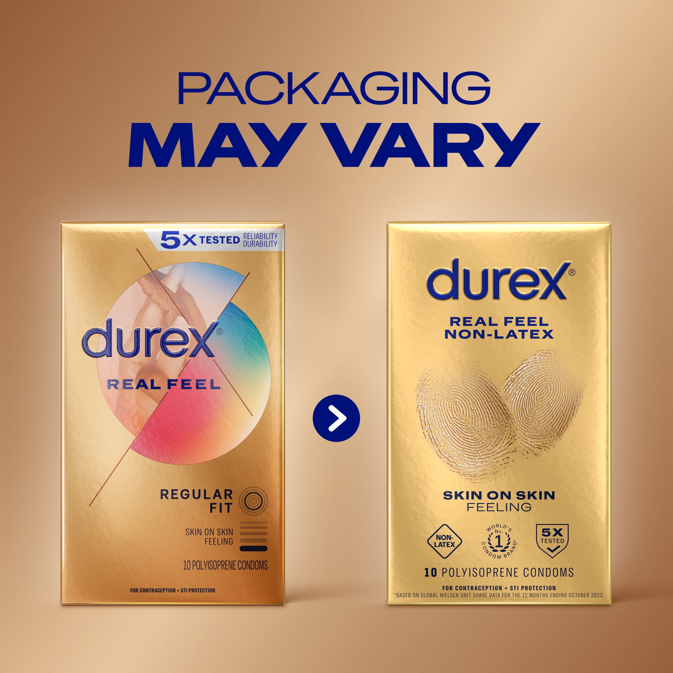 durex non lubricated condoms Durex Real Feel non-Latex Lubricated Condoms, 24 ct