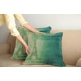 thumbnail image 3 of Ambesonne Paris Throw Pillow Cover 2 Pack, Colorful Ombre Sketch, 16", Teal Mustard, 3 of 6