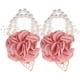 thumbnail image 1 of KAKOWELY 2 pulseras de flores con ramilletes de perlas para boda, 1 of 5