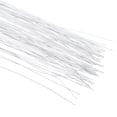 thumbnail image 4 of Uxcell 28 Gauge 14.17" Floral Stem Wire, 100 Pcs Paper Wrapped Iron Flower Stem, White, 4 of 6
