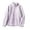 Purple, variant on Gytharion Women’s Plus Size Fleece Jackets Full Zip Long Sleeve Stand Collar Coats Solid Color Warm Winter Jackets with Pockets