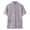 Grey, variant on Men's Short Sleeve Tshirts Cotton Lapel Button Down Print Lapels Shirts Outdoors Breathable Tees T Shirt Summer Shirts Men