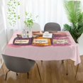 thumbnail image 3 of Yayeee Tablecloths 60" x 90" Rectangle Wrinkle Resistant Party Table Cover, Watercolor Jam, 3 of 8