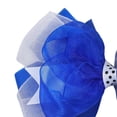 thumbnail image 5 of Zanarzt Girls Bows Girls Bow Hair Layered Lace Girl Hair 4th of July Hair Bows America 250 Hair Bow Clips Blue,3-12 Years, 5 of 6