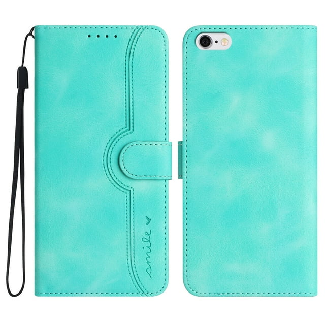 Compatible with iPhone 8/ 7 Case Premium PU Leather Wallet with Built-in Magnet Cover