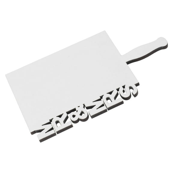 HOMEMAXS Mr and Mrs Sublimation Picture Frame for DIY Wedding Decor Made of Density Board in White 8 x 10