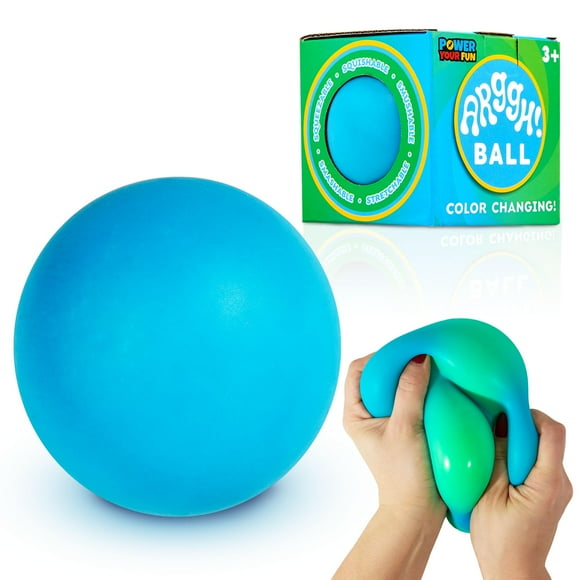 Stress Ball Power Your Fun Arggh, tamaño grande, para adultos y niños