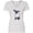 AA-White, variant on Inktastic Cute Little Lamb Women's V-Neck T-Shirt