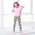 thumbnail image 5 of joogoo Girls' Leggings Doodle Cute Cats Cartoon Yoga Pants 6T, 5 of 8