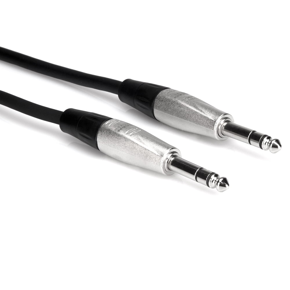 Hosa Pro HSS-030 Balanced Interconnect Cable REAN 1/4" TRS Male to REAN 1/4" TRS Male 30 foot