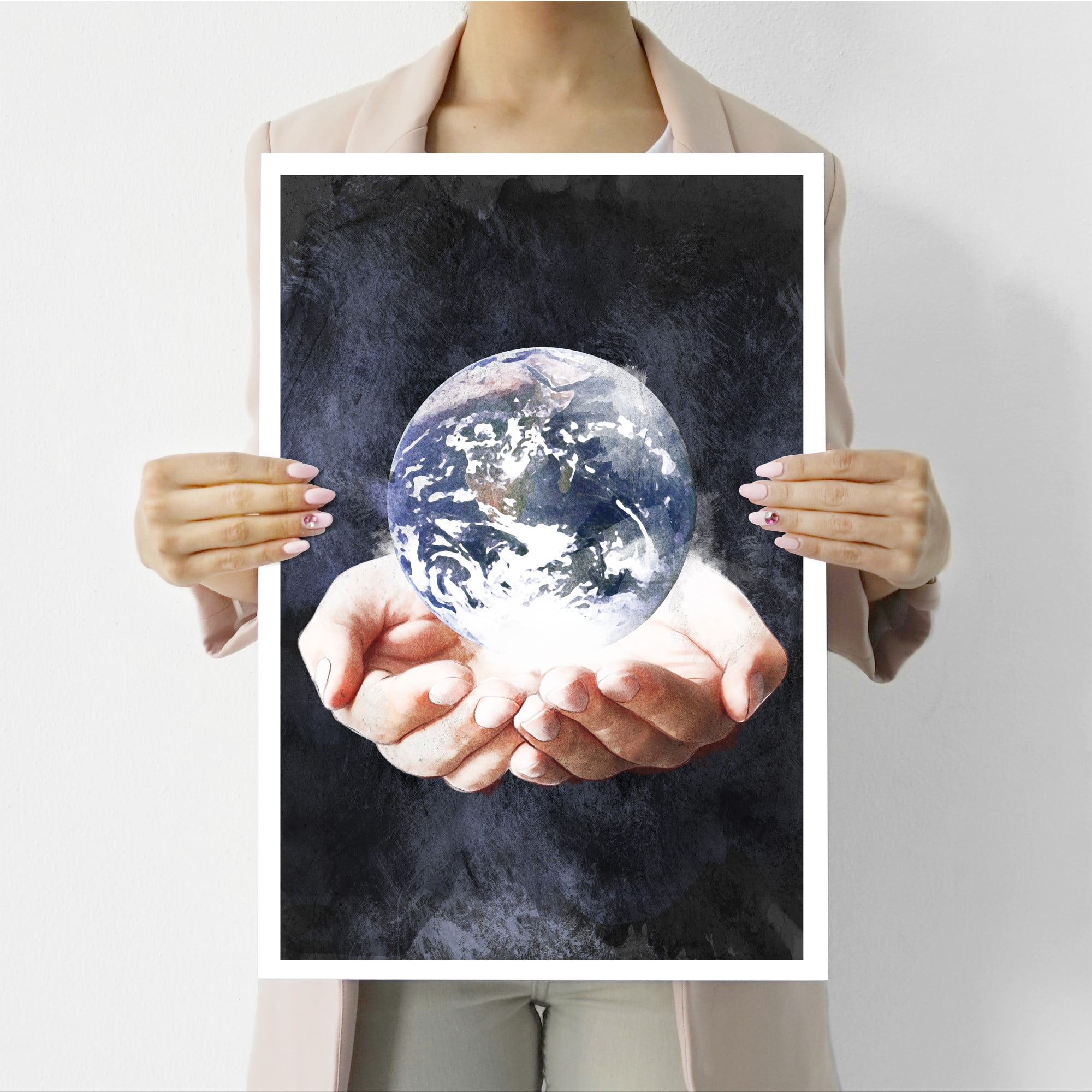 Visionary Prints World In Hand Abstract Wall Art Planet Earth World In Your Hands Abstract Modern Contemporary Poster Print 13x19 Inch Walmart Com Walmart Com Visionary Prints World In Hand Abstract Wall Art Planet Earth World In Your Hands Abstract Modern Contemporary Poster Print 13x19 Inch Walmart Com Walmart Com