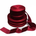 thumbnail image 6 of 5-10yards/roll Velvet Ribbons Black Wine Red Color Single Face Flocking Webbing For DIY Christmas Crafts Wrapping Decoration, 6 of 8
