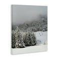 thumbnail image 2 of Winter Snowscape Woodland Trees Canvas Art, 24 x 30, Made In USA, 2 of 5