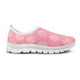 thumbnail image 4 of Whosucclay Pink Leaves Women's Running Shoes,Working Shoes,Hiking Shoes,Tennies Shoes,Slip On Quick-Drying Non-Slip Shoes Snekaers, 4 of 6