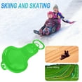 thumbnail image 2 of Apmemiss Kids Gifts Clearance Safe Snow Sled Kids Sledge Winter Toboggan Outdoor Sport Skiing Board for Kids Prime Clearance Items, 2 of 4