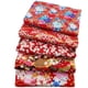 thumbnail image 4 of Conjunto de 5 telas acolchadas cuadradas, paquetes de tela transpirable resistente, estilo japonés para manualidades en el hogar, para hacer tu, 4 of 9