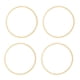 thumbnail image 1 of 4X Anillos de Bambú de Ensueño, Círculo de Madera, Colector Redondo, Aro de Bricolaje para Corona de Flores, Casa, Jardín, Decoración de Plantas, Cesta Colgante de 26 cm, 1 of 5