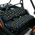 thumbnail image 2 of Uorisanigo UTV Front Bench Seat Cover Fit for Mule 3000 3010 3020 4000 4010 2001-2024, Replacement UTV Accessories Cute Pet Paw Print Mule Padded Protector All Weather Protection, 2 of 7
