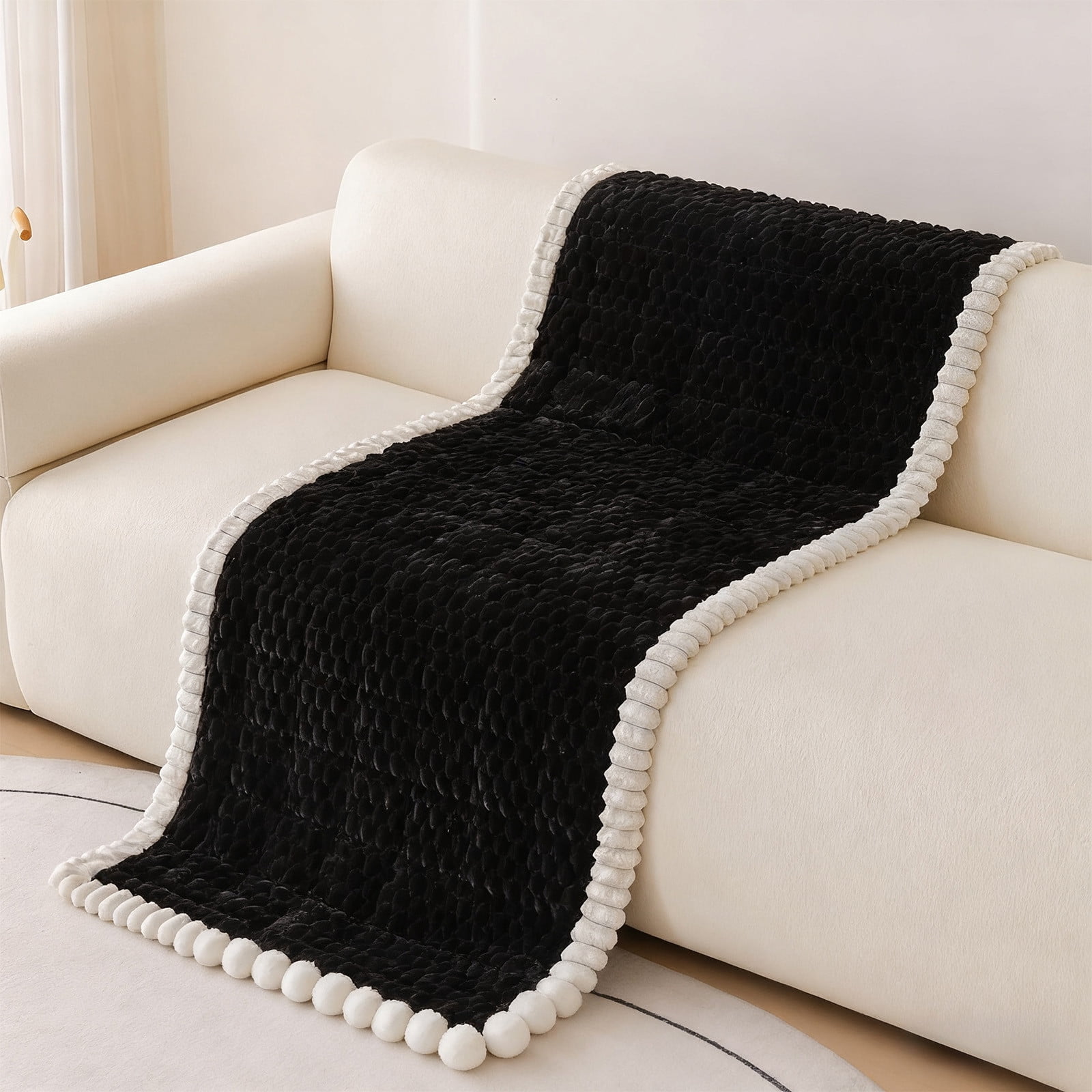 Super Soft Pet Couch Covers for Sofas, Washable Fuzzy Sofa Cover for Dogs Cats, Thick Non Slip Sofa Slipcovers Cushion, Winter Corduroy Sofa Cushion, All Seasons Couch Mat