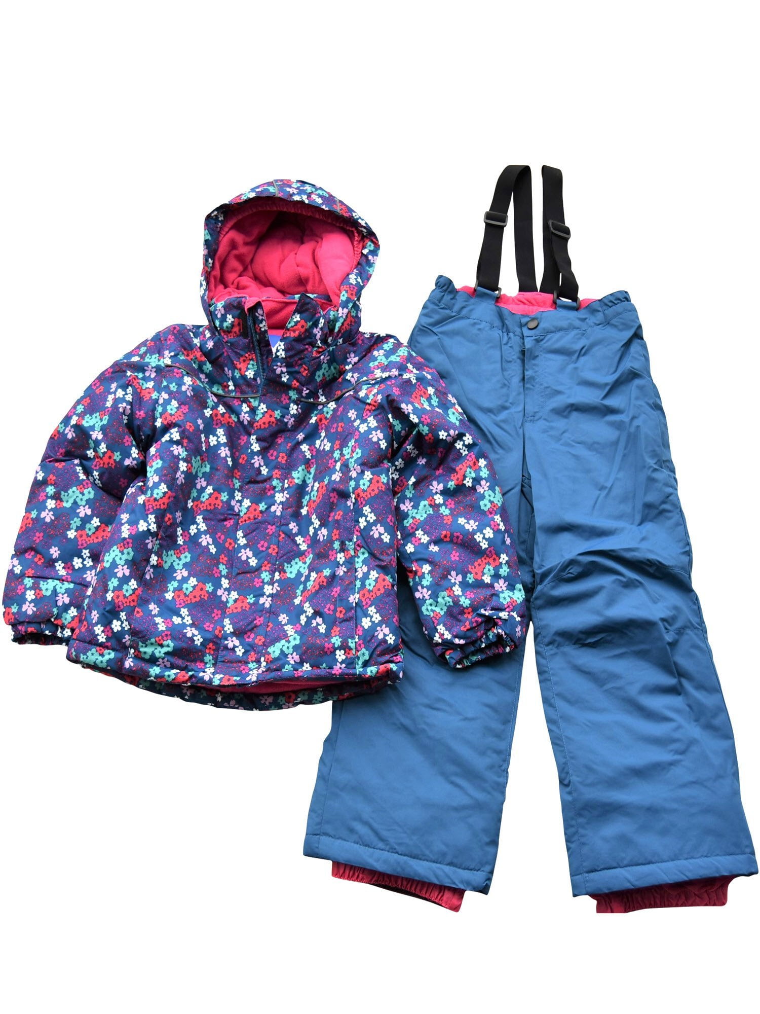 M2C Boys Girls Color Block Insulated Ski Jacket Hooded Winter Thick Coat Sports & Outdoors 