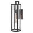 thumbnail image 2 of 82054BK Lark Alfie - 12W 1 LED Medium Outdoor Wall Lantern In Transitional-18 Inches Tall and 6 Inches Wide, 2 of 21