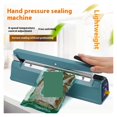 thumbnail image 2 of Bag Sealer Wrap Sealer Press And Seal Wrap Hand Pressure Sealing Machine Electric Manual Impulse Heat Sealer For Plastic Non-woven Fabric Aluminium Foil Bag, 2 of 4
