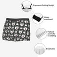 thumbnail image 3 of Picia Husky Pattern Men’s Boxer Briefs – Soft & Breathable Underwear, Stretchy & Comfortable Fit, Supportive Pouch Design, Moisture-Wicking-Large, 3 of 5