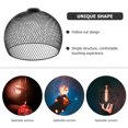 thumbnail image 5 of unbranded Pantalla De Reemplazo De Metal Color Negro Para Lámparas Colgantes Y Decorativos, 5 of 5