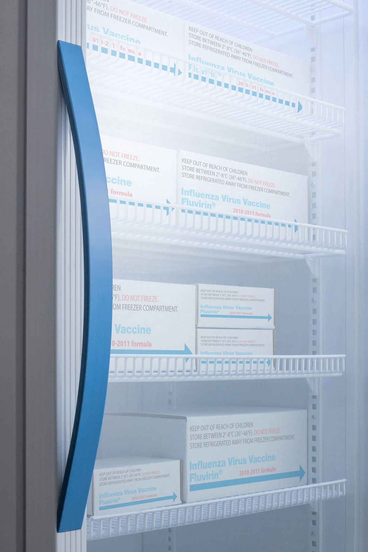 Summit Appliance ARG6PV 32.5 x 23.38 x 24.38 in. 6 cu. ft. Pharma-Vac Performance Series All-Refrigerator with Glass Door, White