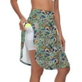 thumbnail image 2 of Women’s Knee Length Golf Skort Long Tennis Skirt with Inner Shorts Pockets High Waist Athletic Workout Skirt UPF50+, 2 of 6