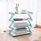 thumbnail image 1 of Household Stainless Steel Assembly Shoe Rack Nonwoven Shoe Rack Multi-Layer Shoe Storage Rack, 1 of 6