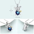 thumbnail image 2 of Cartoon Elephant / Bear Urn Necklace Cremation Jewelry for Ashes Crystal Elephant / Bear Cremation Jewelry for Ashes Memorial Urn Necklaces for Ashes Pendant Human Pet Ashes Holder Keepsake Gifts, 2 of 7