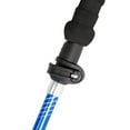 thumbnail image 4 of Cascade Mountain Tech Aluminum Folding Quick Lock Cork Grip Trekking Poles, Length 44” – Royal Blue, 4 of 10
