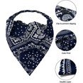 thumbnail image 7 of Yoyauz Floral Elastic Hair Scarf Headband 3PCS Chiffon Head Kerchief Headband Floral Hair Scarves W/Hair Clips Hair Bandanas, 7 of 7