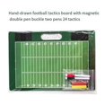 thumbnail image 5 of Football Board Football Clipboard Double Sided Coaching Board for Sport Strategizing Techniques Plays, 5 of 5