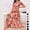 1-Orange White, variant on Women's Maternity Dress Short Sleeve Pleated Flowing Pregnancy Beach Dresses